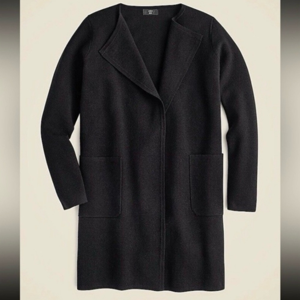 J. Crew Black Women's Cardigan Sweater/Blazer